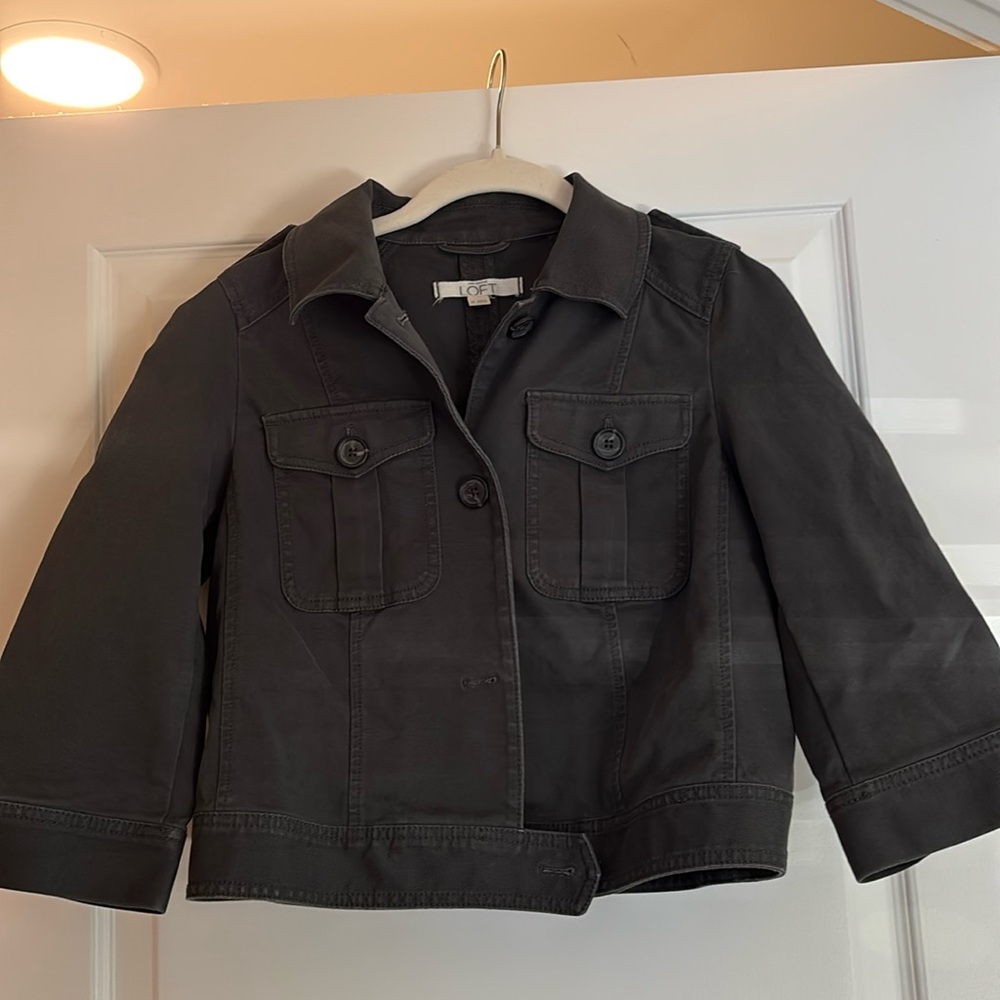 LOFT Green Jacket